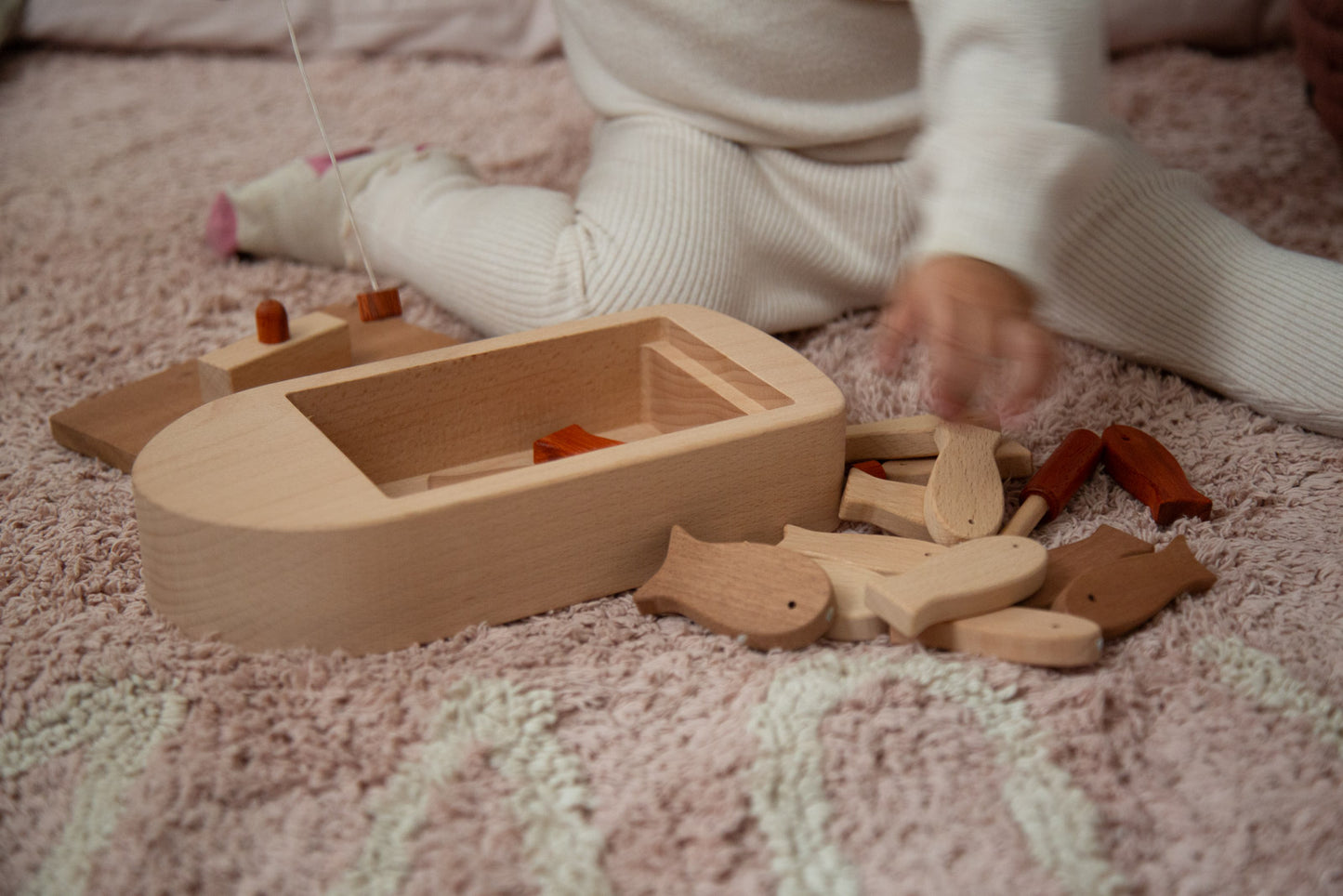Magnetic Fishing Boat
